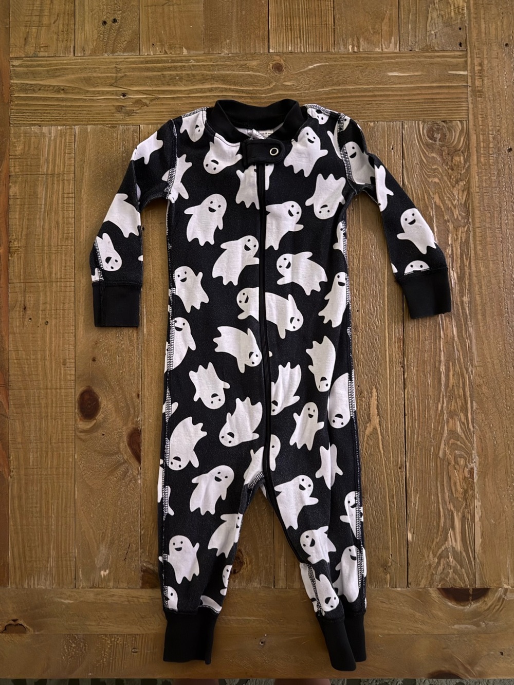 Hanna Andersson Halloween HannaJams Pajamas in Organic Cotton Ghost Print
